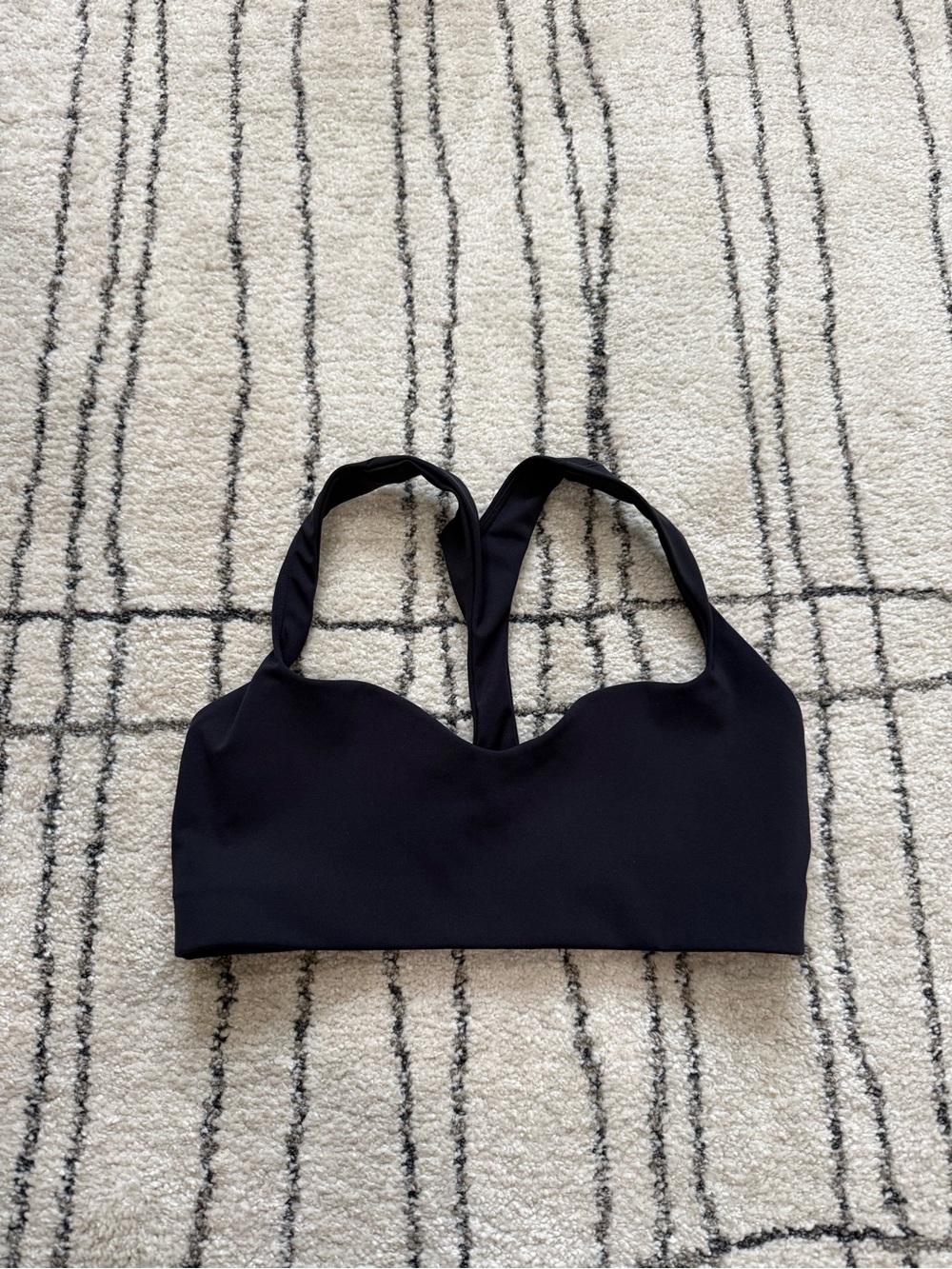 Free People Black Sports Bra